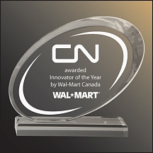 The Canmore - Clear Acrylic Trophy