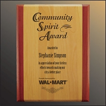 Preston Series Plaque
