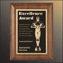 Wide Bevel Plaque