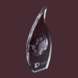 Flame with dome