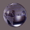 Clear etched globe