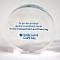 Round lucite