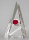 Tall Pyramid lucite