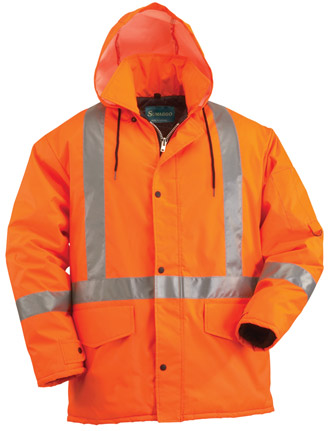 High Visibility Winter Parka Jacket