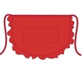 Fancy Frill Waist Apron
