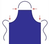 Tear-Away Bib Apron