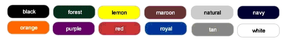 Available Colours