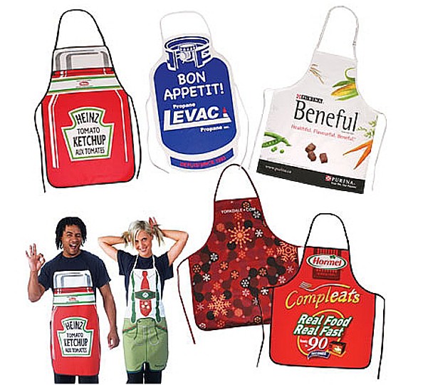 Custom Shaped Aprons