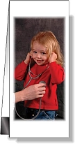 .010 White Gloss Vinyl Magnetic Bookmark