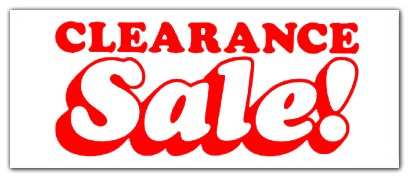 Clearance Sale Banner