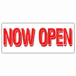 Now Open Banner