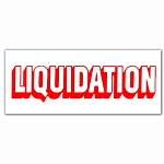 Liquidation Banner