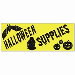 Halloween Supplies Banner