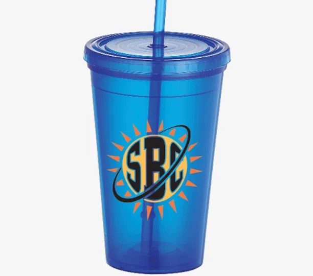 Iceberg Tumbler with Straw