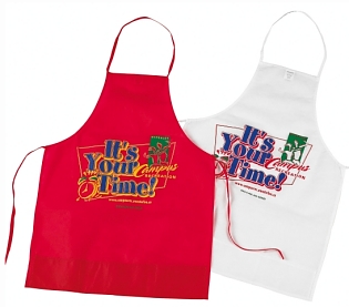 Non-woven polymer aprons