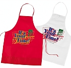 Non-woven polymer aprons