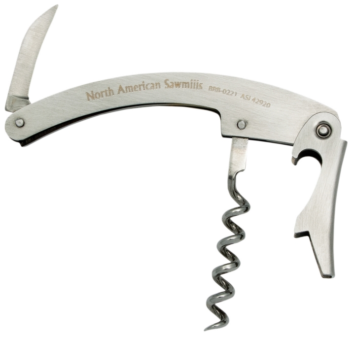 corkscrew bottle opener