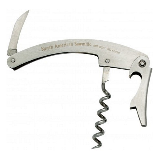 corkscrew bottle opener