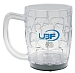 Flashing lights acrylic mug