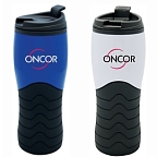 Rubber and acrylic tumbler