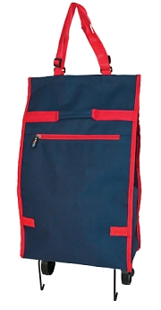 Folding trolley bag