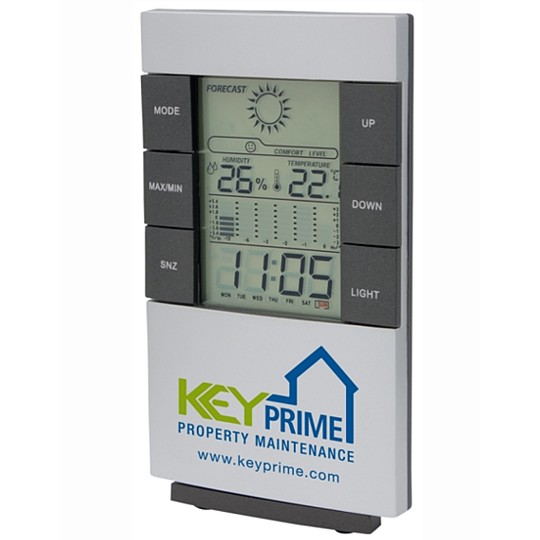 Desk weather station