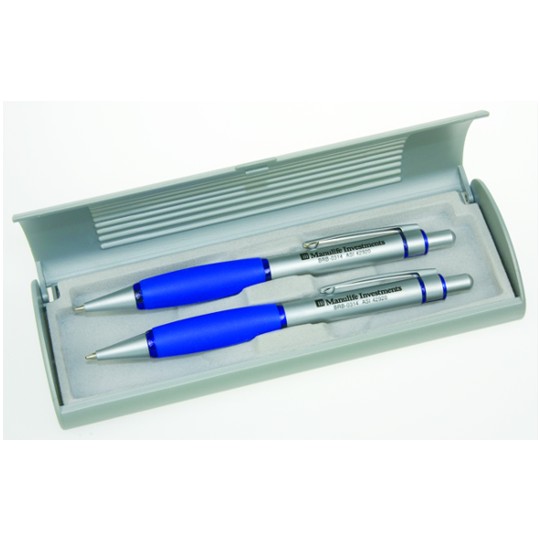 Plastic gift box for 2 pens