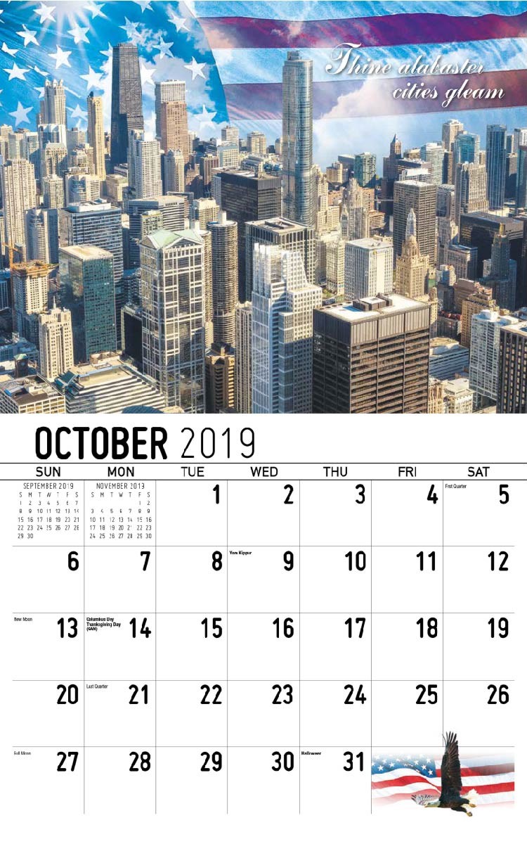 America The Beautiful Oct.