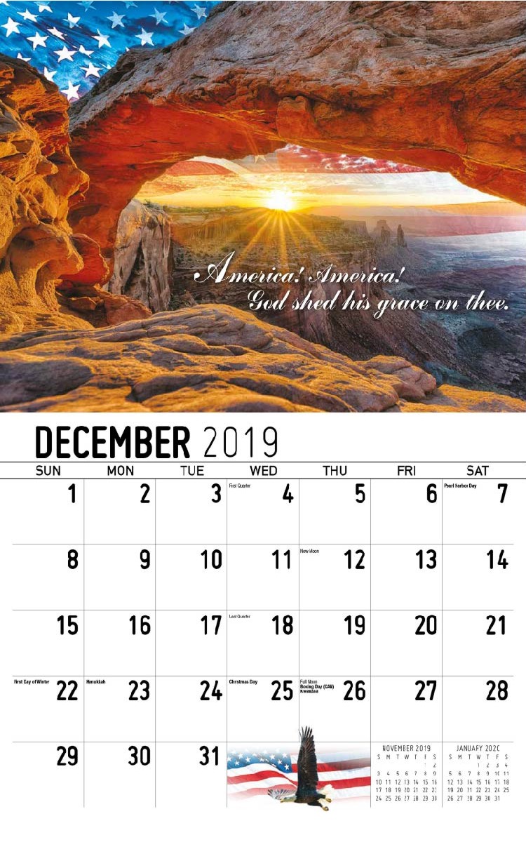 America The Beautiful Dec.
