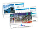 Canada's Charms Double View Calendar