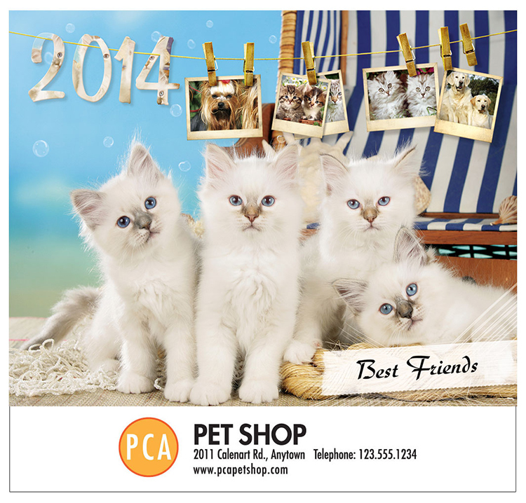 Best Friends Calendar Cover