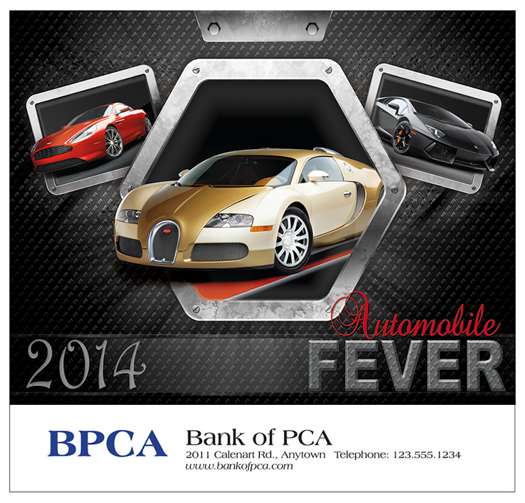 Automobile Fever Calendar Cover