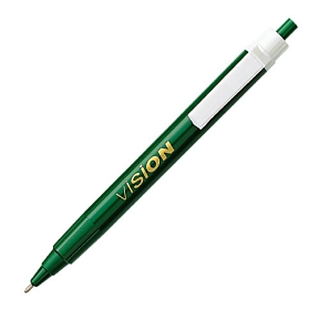 CHUBBY Plastic Plunger Action Ball Point Pen.