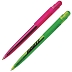 MAMBO Plastic Push Clip Action Ball Point Pen