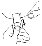 How to put a clippie on a garment.
