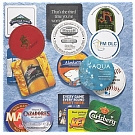 Custom Printed Pulp Board Coasters