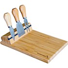 KP7096 - Bamboo Cheese Board with Utensils