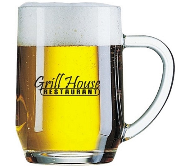 Harworth 20oz Glass Beer Mug