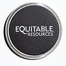 Brushed Silver Single Desktop Coaster