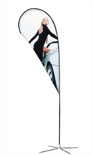Tear Drop Flag Stand