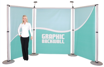 Aero Multi-Option Graphic Backwall Display