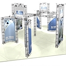 20 x 20 Orbital Express Truss Displays