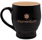 Black & Tan Ceramic Mug