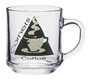 10 oz. Clear Glass Mug