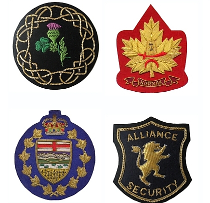Bullion Embroidered Emblems