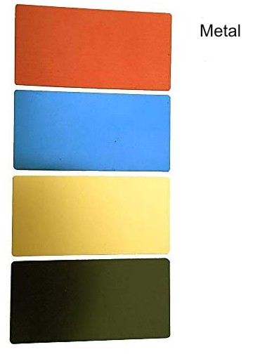 Engraving Metal Solid Colours Substrate