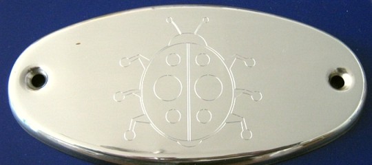 983-097 Brass Doorplate