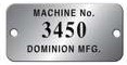 Aluminum Property Tags