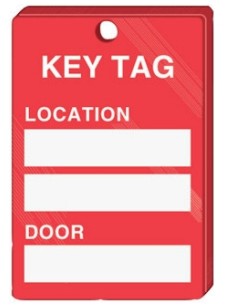 Plastic Write On Tags