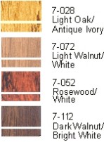 Engraving Wood Colours